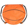 Sac ficelle - Ballon de basket orange