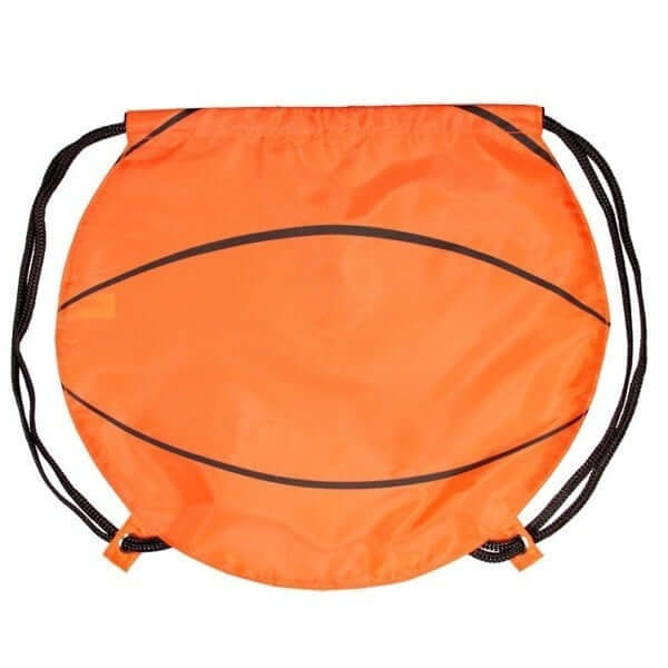Sac ficelle - Ballon de basket orange
