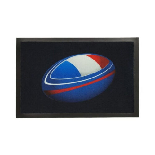 Tapis décoratif rugby ballon France