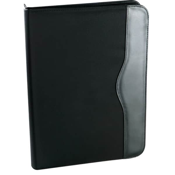 Conférencier porte document - A4 - Zippé - Noir