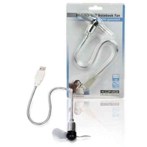 Ventilateur flexible USB pour PC portable Passions Cadeaux