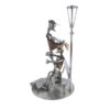 Figurine sexe sur un banc
