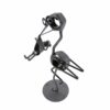 Figurine cigogne avec bébé