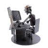 Figurine secrétaire homme au bureau