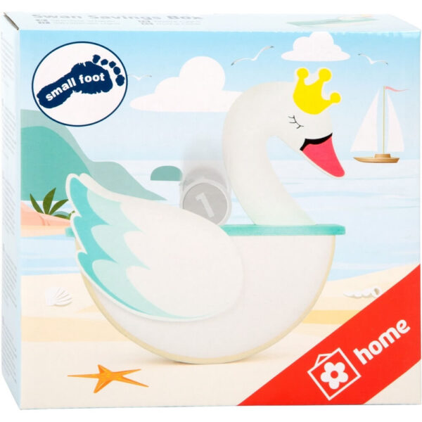 Tirelire enfant cygne