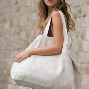 sac de shopping femme : grand sac en toile