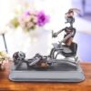 Figurine psychologue femme métal - Cadeau pour psychologue