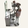 Cadeau pour un coiffeur - Figurine unique d'un coiffeur