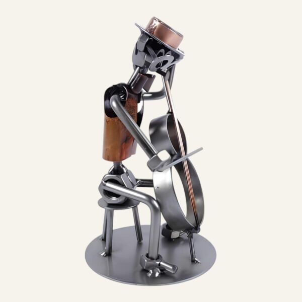 Cadeau pour violoncelliste - Figurine violoncelliste homme