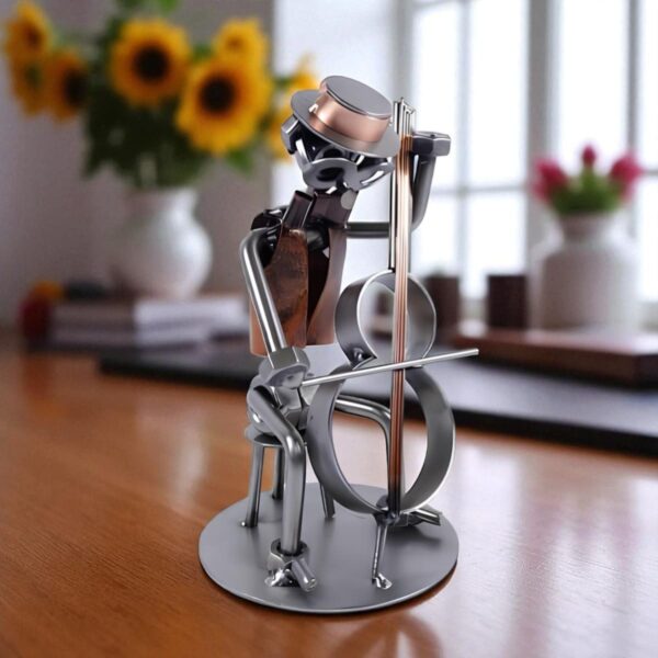 Cadeau pour violoncelliste - Figurine violoncelliste homme