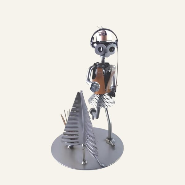 Cadeau pour joggeuse - Figurine Joggeuse en métal