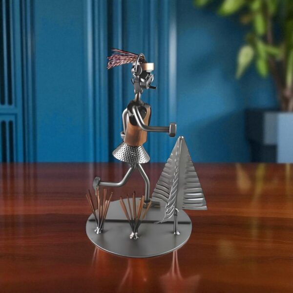 Cadeau pour joggeuse - Figurine Joggeuse en métal