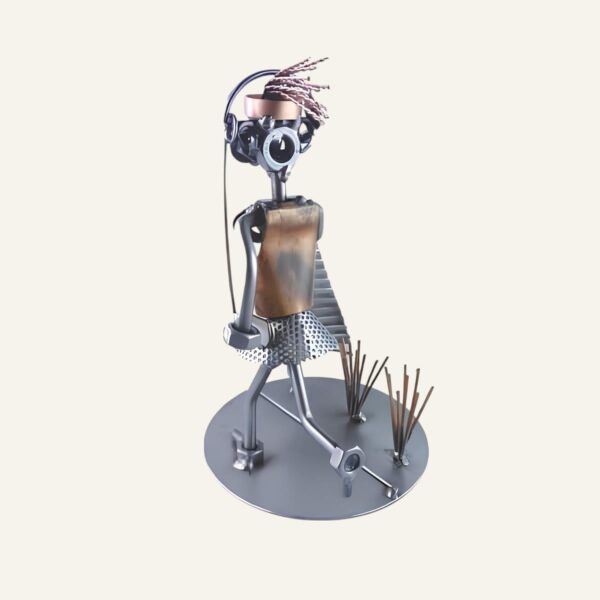 Cadeau pour joggeuse - Figurine Joggeuse en métal