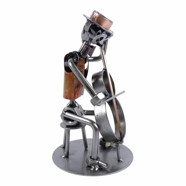 Cadeau pour violoncelliste - Figurine violoncelliste homme