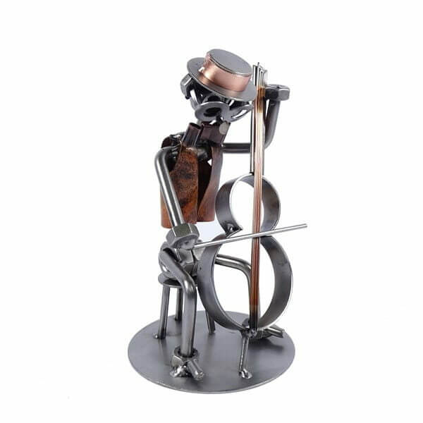 Cadeau pour violoncelliste - Figurine violoncelliste homme
