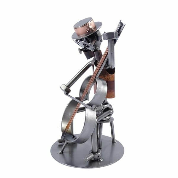 Cadeau pour violoncelliste - Figurine violoncelliste homme