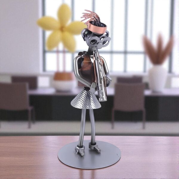 Cadeau pour clarinettiste - Figurine clarinettiste femme