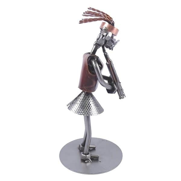 Figurine clarinettiste femme