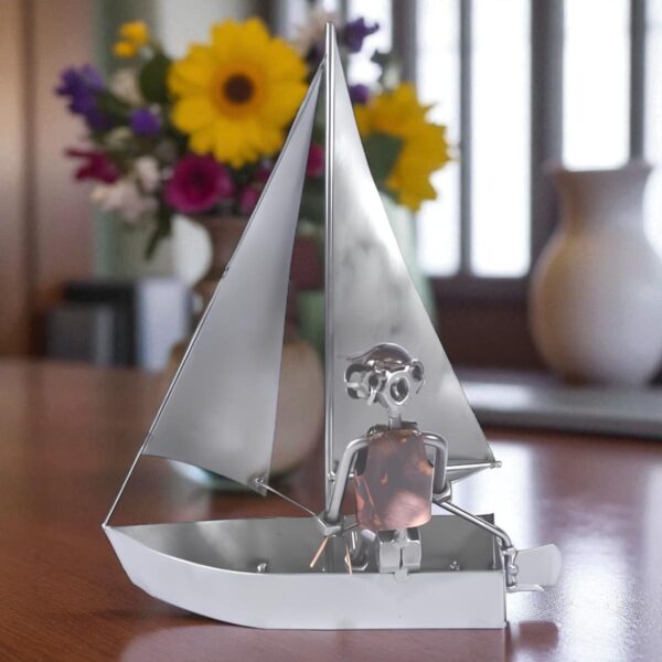 Figurine voilier optimist