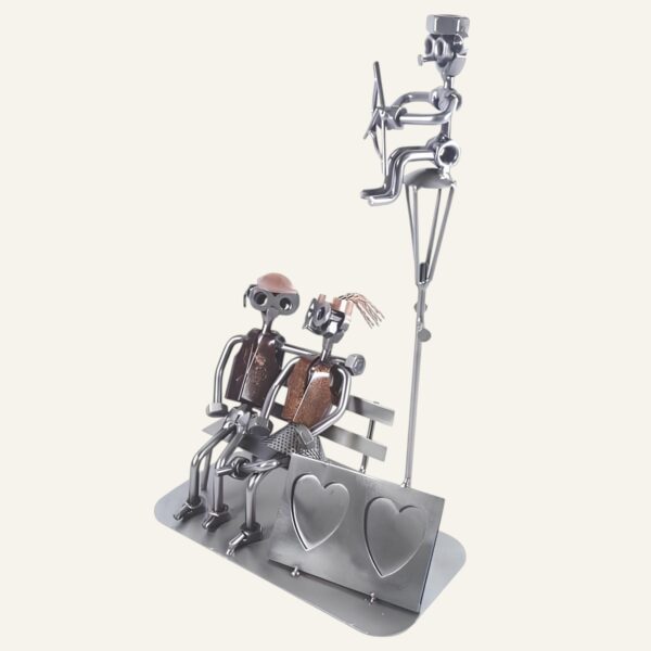 Cadeau couple amoureux - Figurine couple amoureux