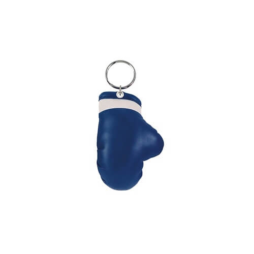 Porte-clés boxe bleu