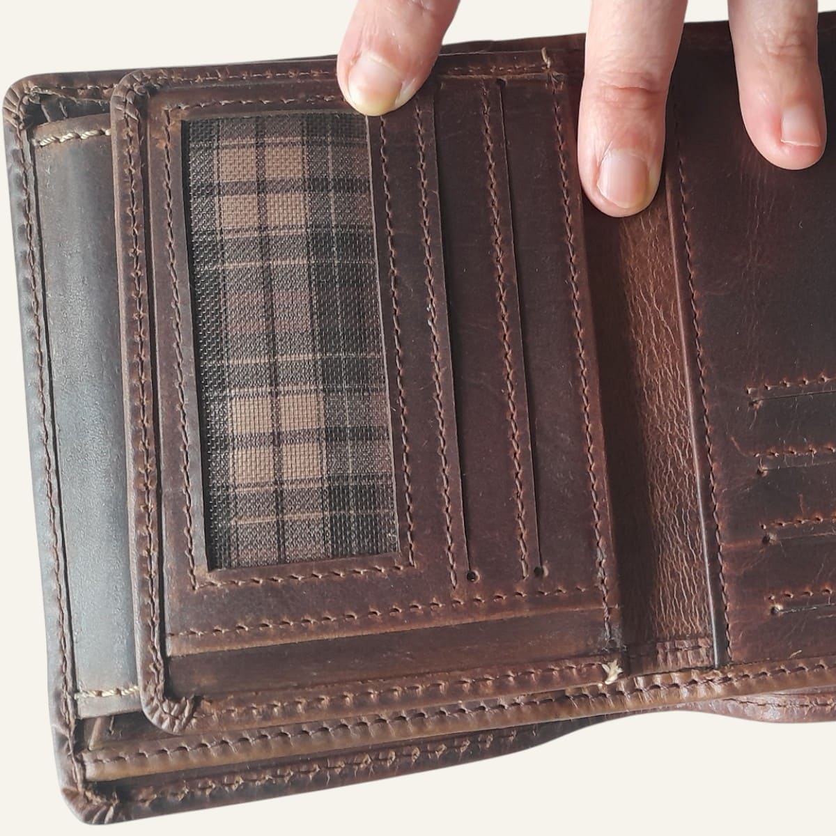 Portefeuille homme - Cuir - Marron 6 Portefeuille homme Cuir Marron