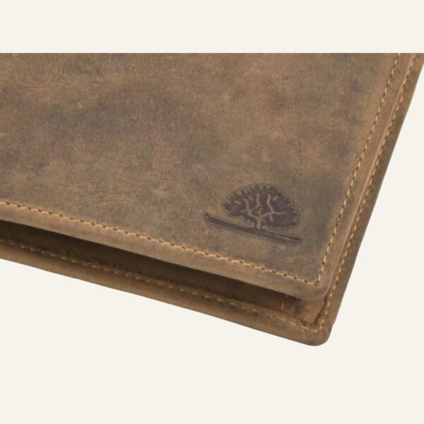 Portefeuille homme Vintage marron - RFID