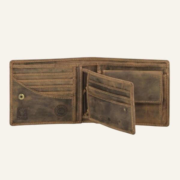 Portefeuille homme Vintage marron - RFID
