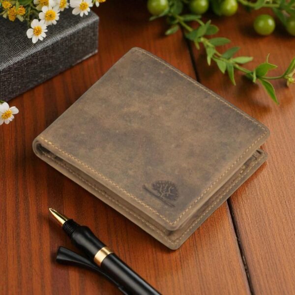 Portefeuille homme Vintage marron - RFID