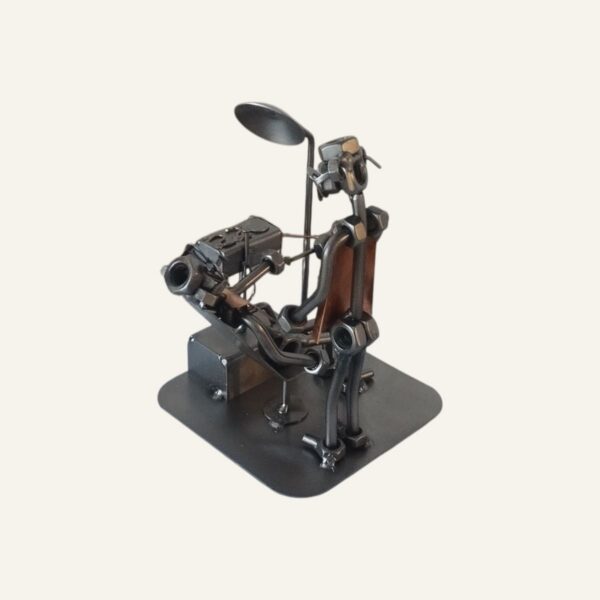 Cadeau pour dentiste - Figurine dentiste homme en métal