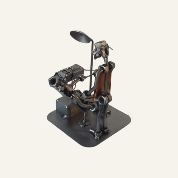 Cadeau pour dentiste - Figurine dentiste homme en métal