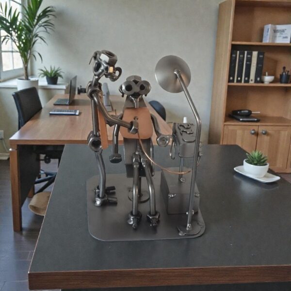 Cadeau pour dentiste - Figurine dentiste homme en métal