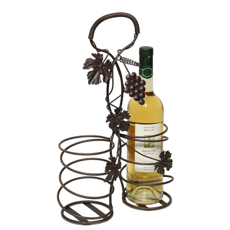 Porte bouteille de vin décoratif