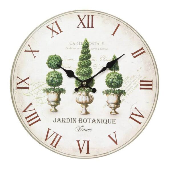 Horloge murale originale verte