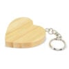 Clé USB cœur en bois