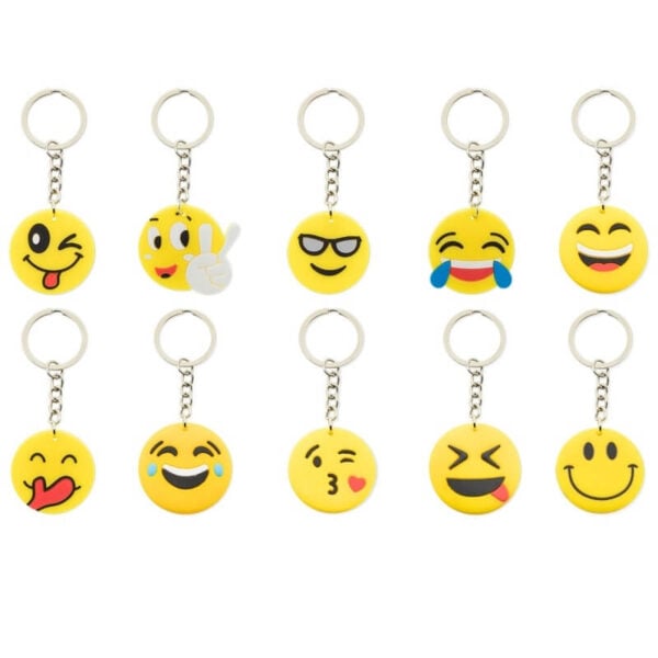 Porte-clés Smiley – Positivedarkness