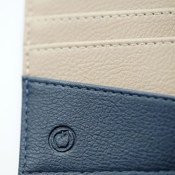 Porte-monnaie - Beige et Bleu - RFID
