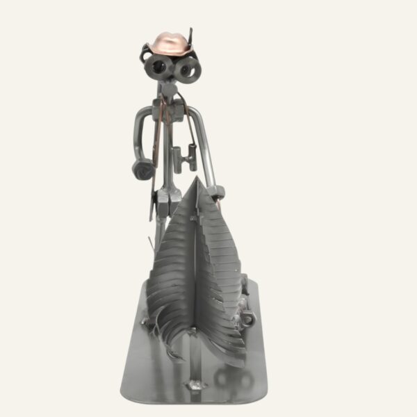 Cadeau chasseur humour - Figurine chasseur en métal