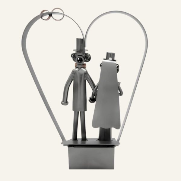 Cadeau de mariage rigolo - Figurine couple de mariés