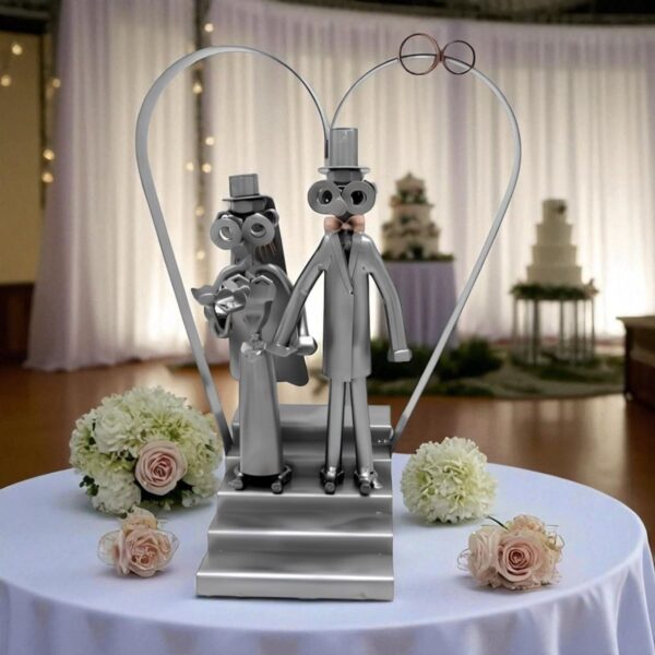 Cadeau de mariage rigolo - Figurine couple de mariés