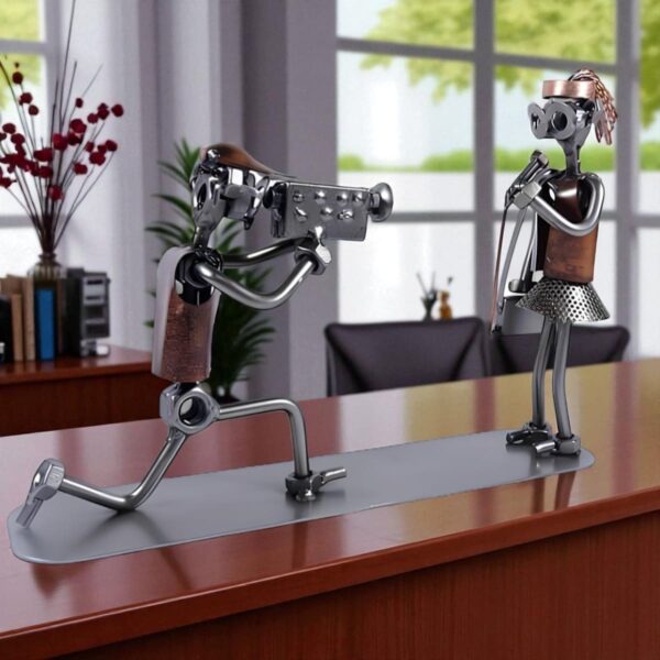 Cadeau pour journaliste - Figurine journaliste reporter