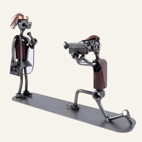 Cadeau pour journaliste - Figurine journaliste reporter