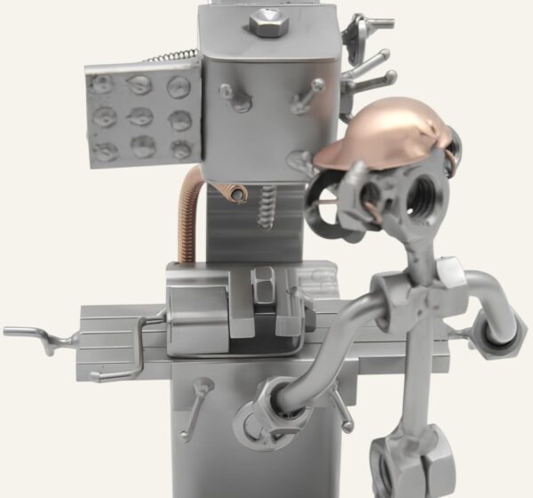 Figurine métier fraiseur - Cadeau pour un fraiseur
