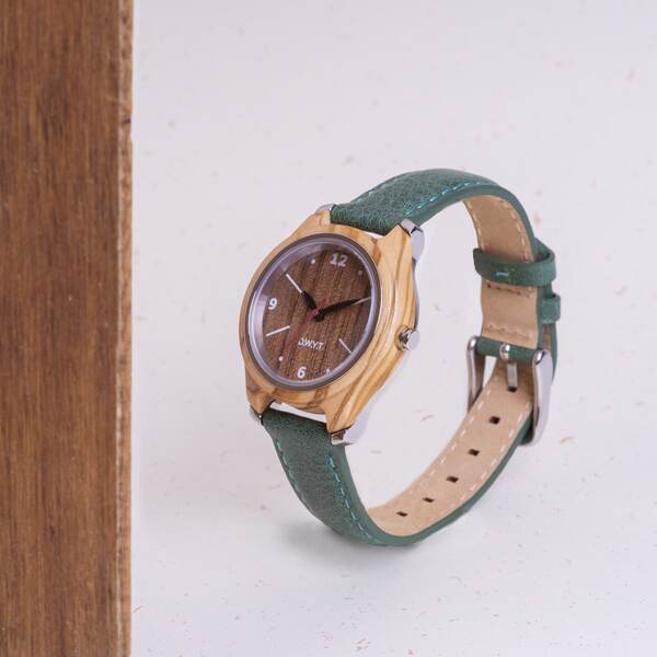 Montre femme en bois ANKGOR de la marque DWYT - Montres femmes