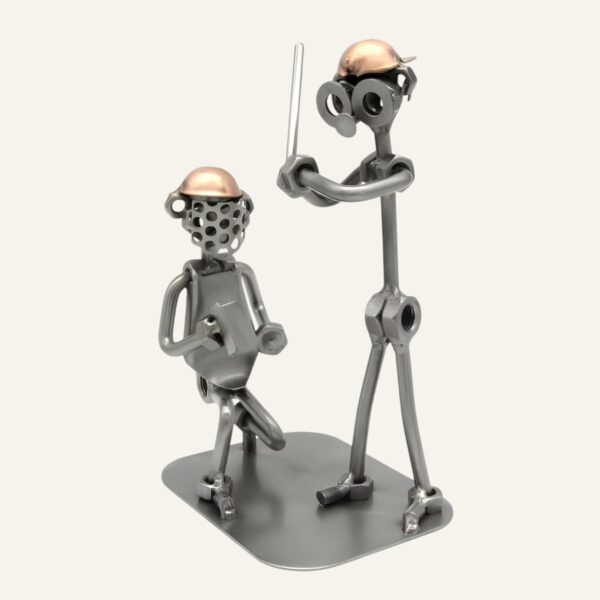 Figurine baseball - Figurines de base-ball en métal