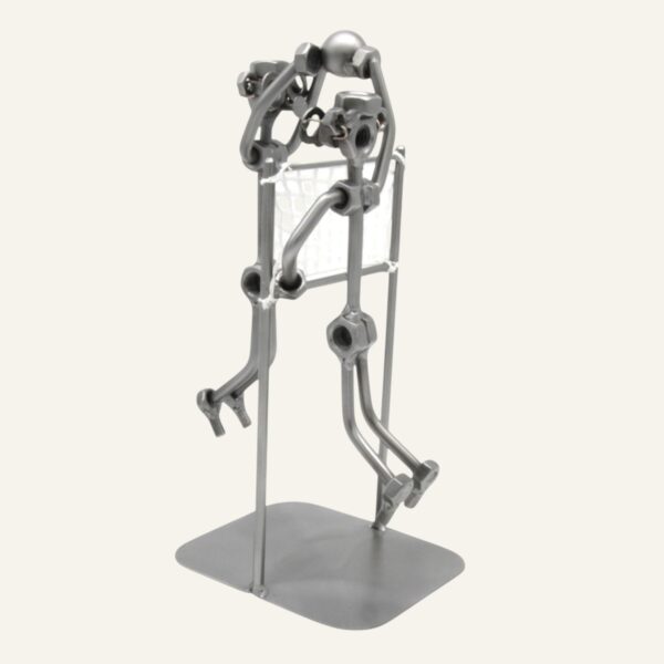 Volleyball figurine en métal