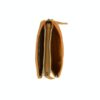 Porte-monnaie - Cuir & Toile -Orange - RFID