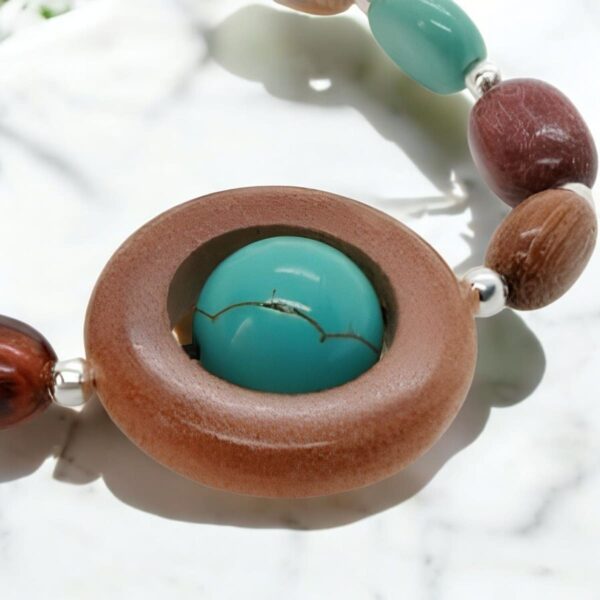 Bracelet perles naturelles femme Isia