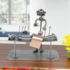 Cadeau acupuncteur - figurine acupuncteur en métal