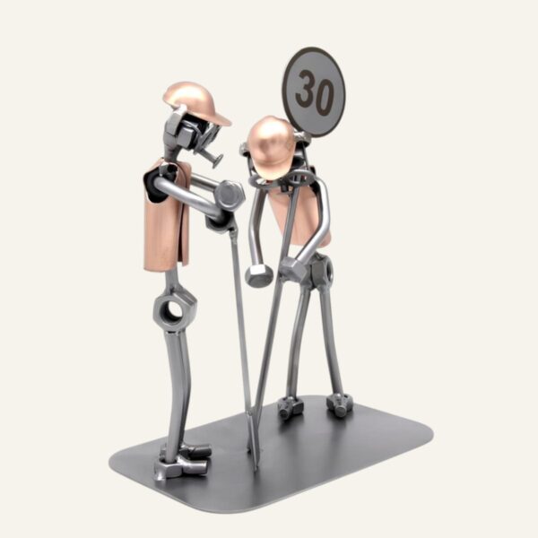 Figurine ouvrier de chantier - Cadeau BTP